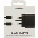 SAMSUNG TRAVEL ADAPTER 45W 3 PIN WITH USB TYPE C TO TYPE C CABLE BLACK