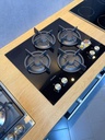 ARISTON 4B 60CM GAS HOB AGS-61S/BK